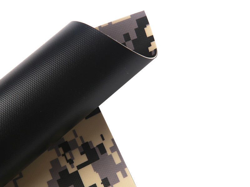 Tejido hermético de PVC para barco inflable de camuflaje 1100GSM 1000D28X26 de 0,9 mm Tejido hermético de PVC para barco inflable de camuflaje 1100GSM 1000D28X26 de 0,9 mm