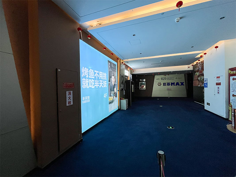 Película de tela para pancartas retroiluminada con impresión UV y ecodisolvente Película de tela para pancartas retroiluminada con impresión UV y ecodisolvente