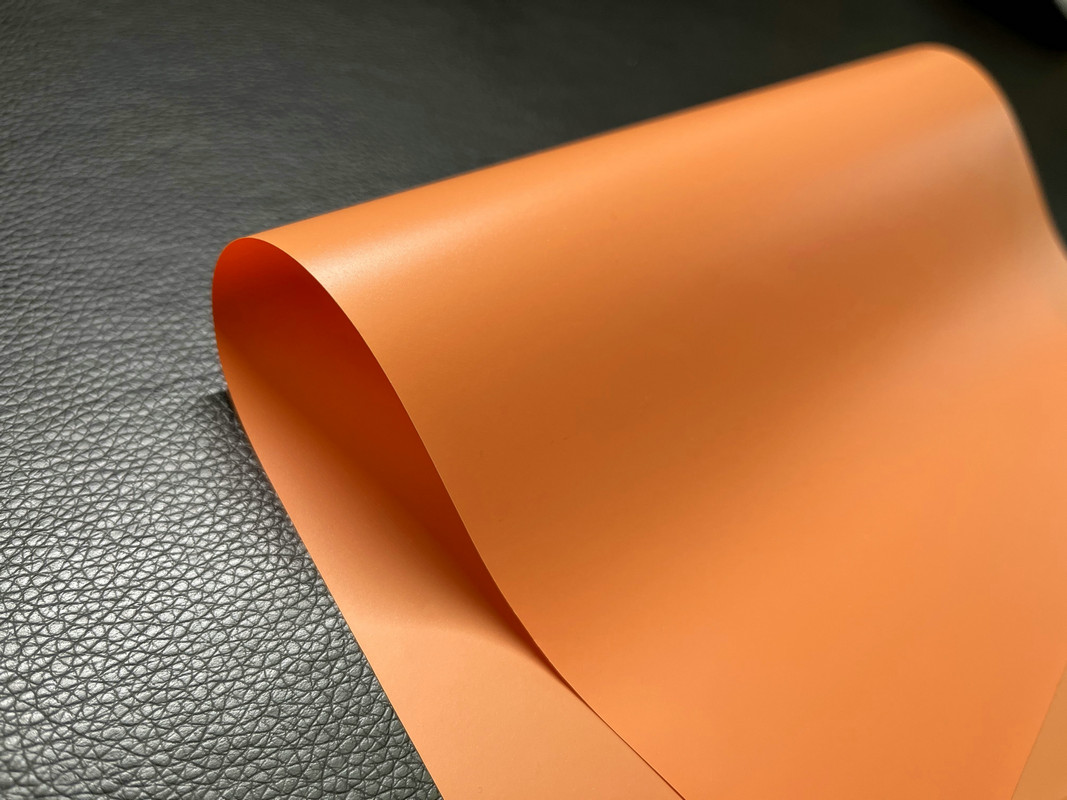 Película decorativa de PVC de tacto suave Película decorativa de PVC de tacto suave